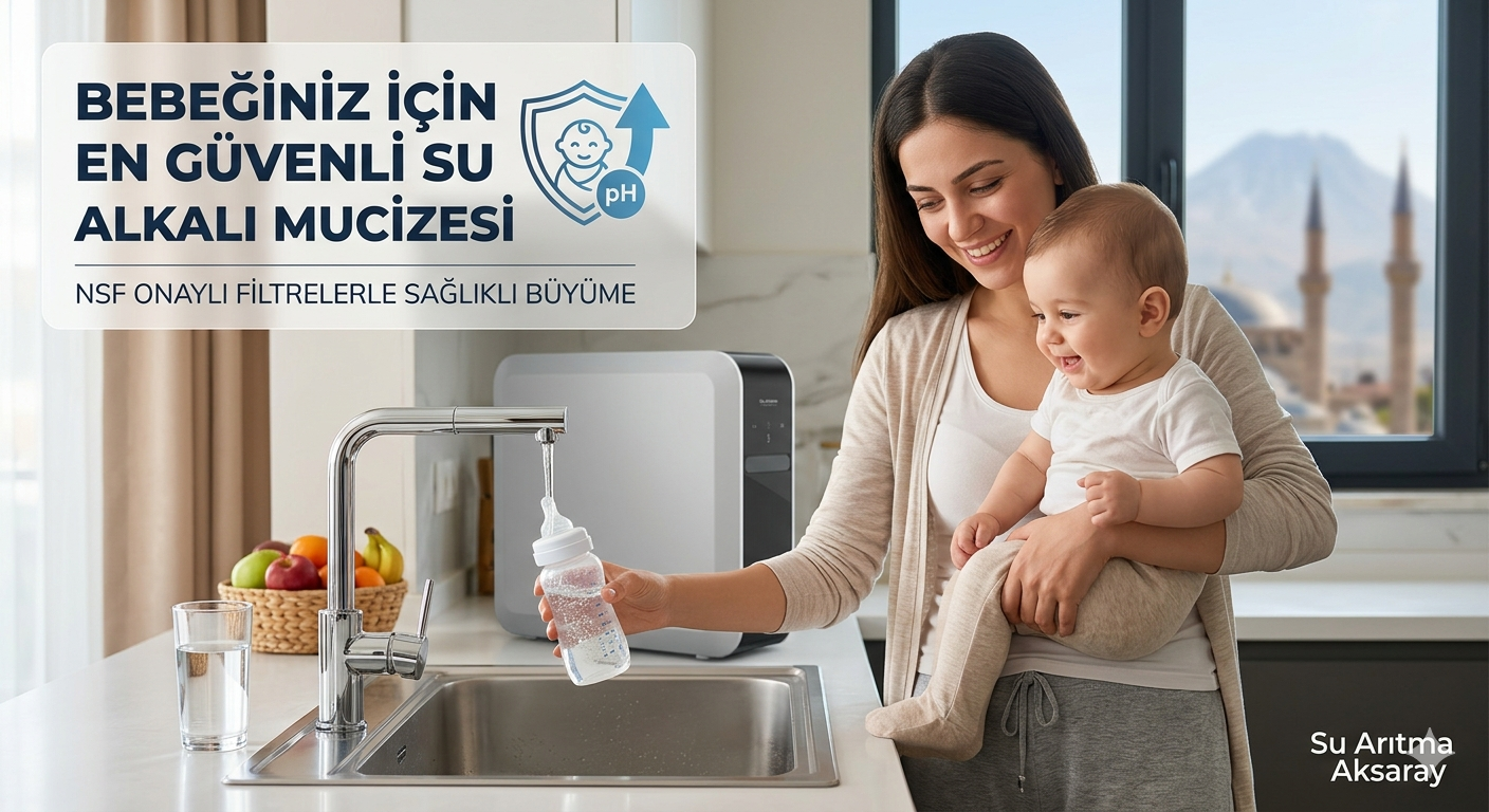 Aksaray’da Çocuklarınıza Hangi Suyu İçiriyorsunuz? (Bebekler İçin En Güvenli Su: Alkali Mucizesi)