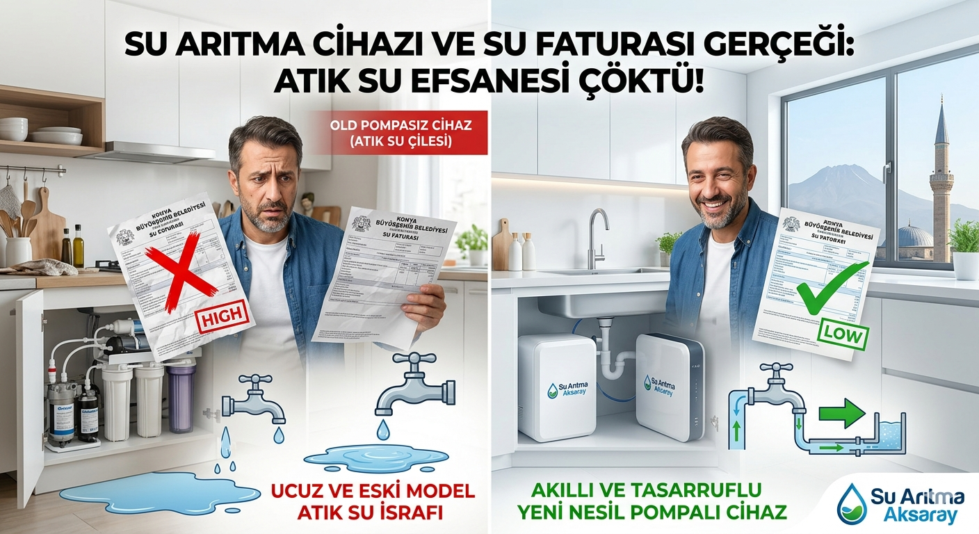Su Arıtma Cihazı Su Faturasını Şişirir mi? (Atık Su Efsanesi Çöktü!)
