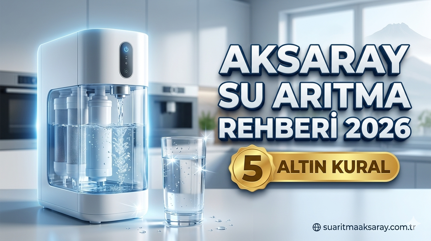 Aksaray Su Arıtma Cihazı Alırken Dikkat Edilmesi Gereken 5 Altın Kural (2026 Rehberi)
