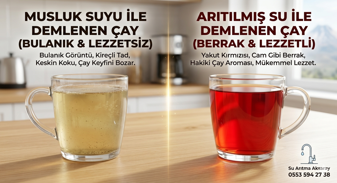 Mükemmel Çay ve Yemeklerin Sırrı: Arıtılmış Su Lezzeti Nasıl Etkiler?