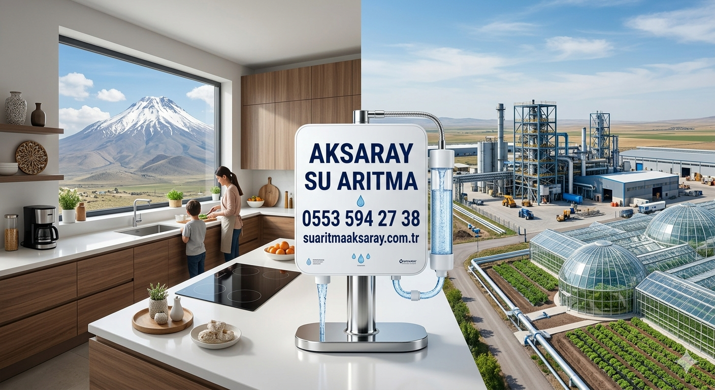 Aksaray’ın Su Gerçeği: Evden Sanayiye Modern Arıtma Teknolojilerinin Gücü