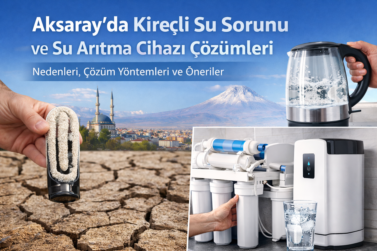 Aksaray’da Kireçli Su Sorunu ve Su Arıtma Cihazı Çözümleri